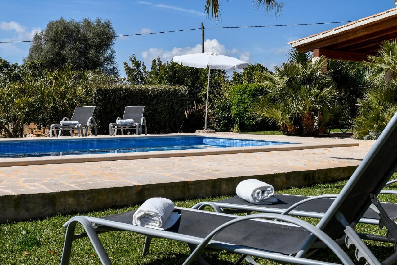 Moderne Finca Can Vicento - Heizung - Pizzaofen Порто-Крісто Екстер'єр фото